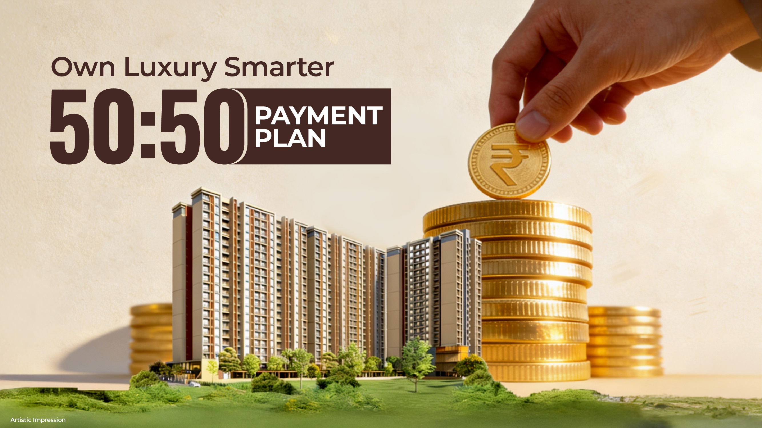 50:50 Payment Plan at The Hallmark: The Smarter Way to Own a Luxury Home in Pune