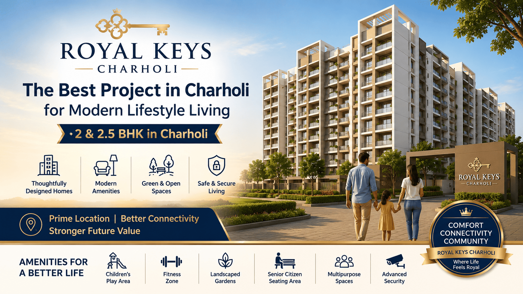 Royal Keys Charholi – The Best Project in Charholi for Modern Lifestyle Living