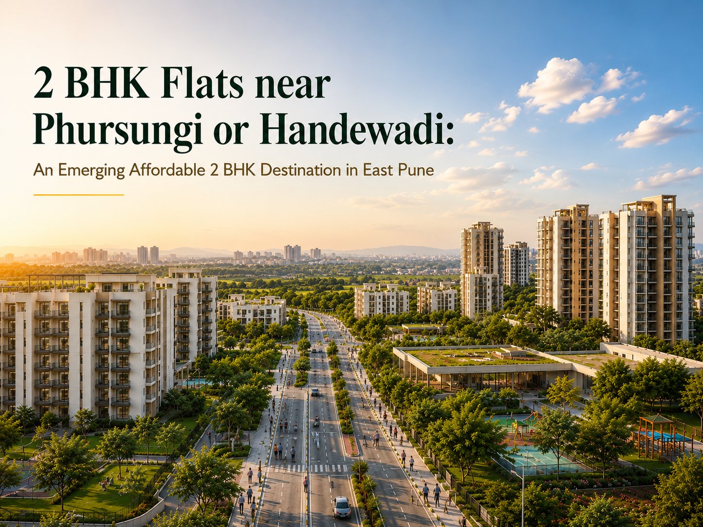 2 BHK Flats near Phursungi or Handewadi: An Emerging Affordable 2 BHK Destination in East Pune