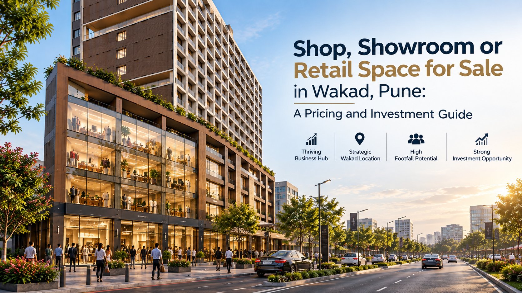 Shop, Showroom or Retail Space for Sale in Wakad, Pune: A Pricing and Investment Guide